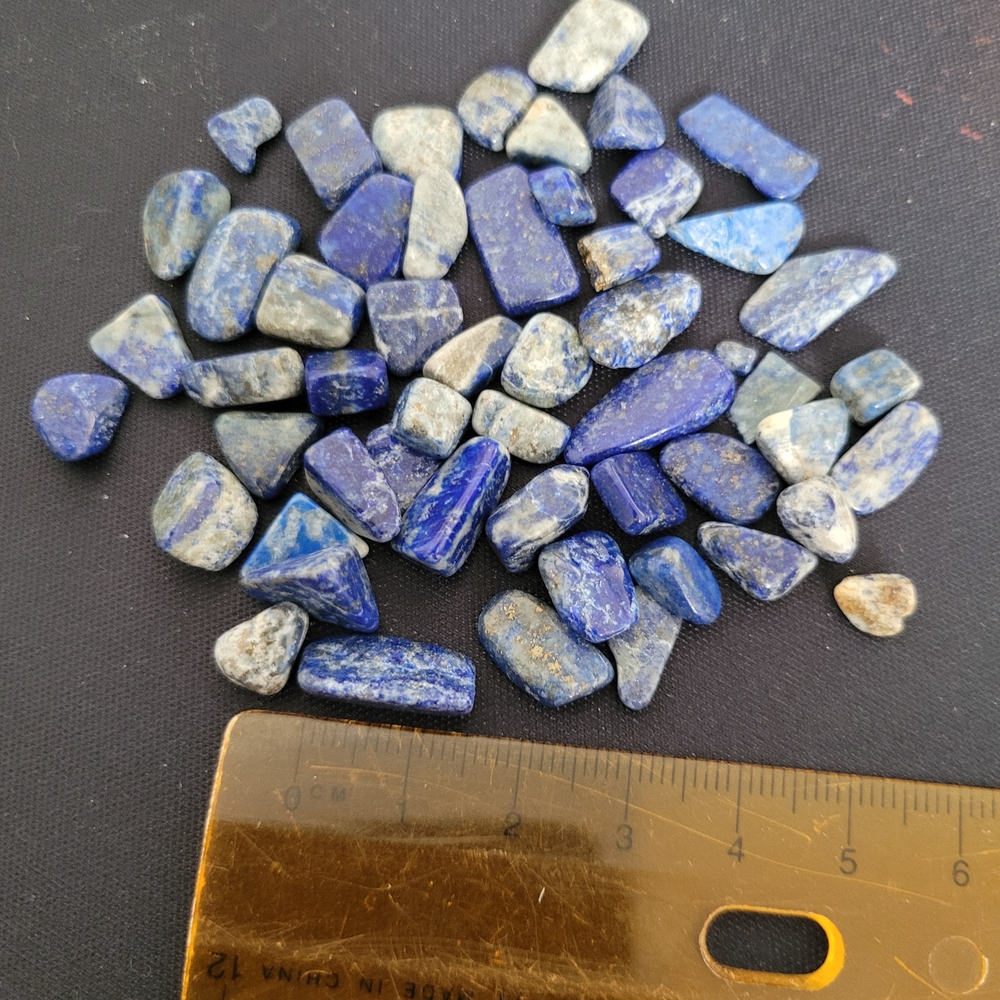 Blue and Gray Polished Stones